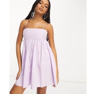 ASOS babydoll lavender dress